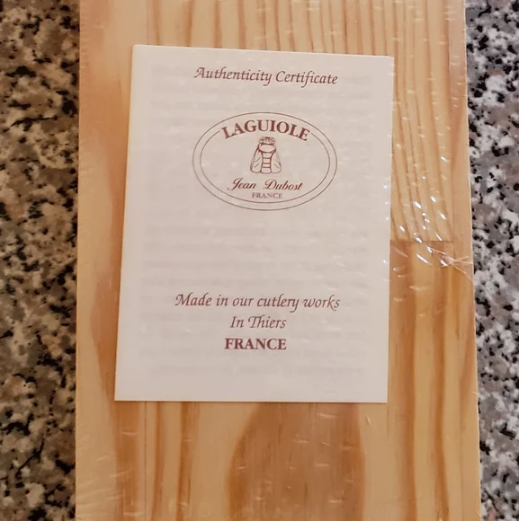 Laguiole salad spoon and fork - Picture 4 of 6